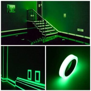 Techno Glow in the Dark Tape, Sheets & Stickers